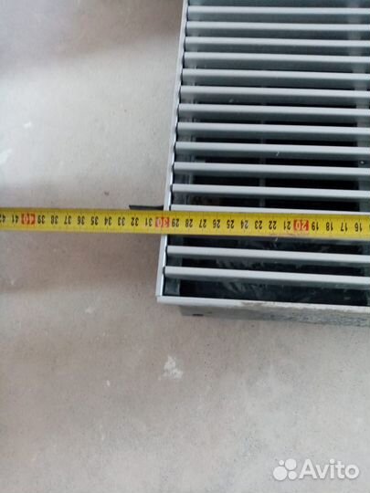 Конвектор внутрипольный