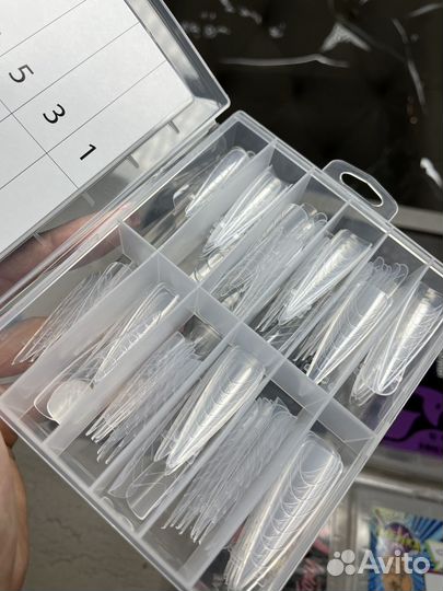 Верхние формы для наращивания ногтей