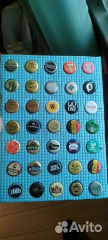 Крышки/пробки пивные