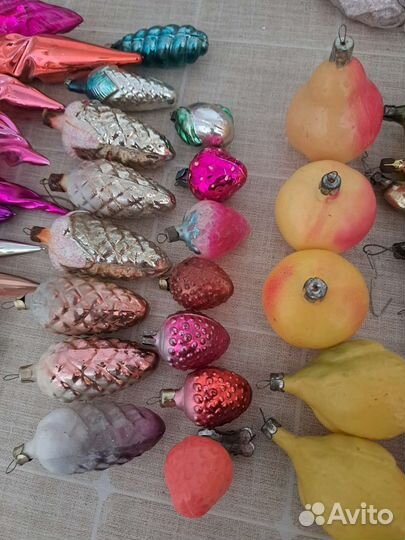 Елочные игрушки СССР