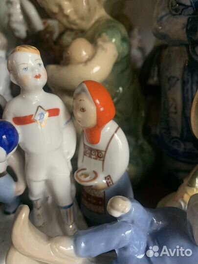 Пасхальный декор, антик- украшения стола