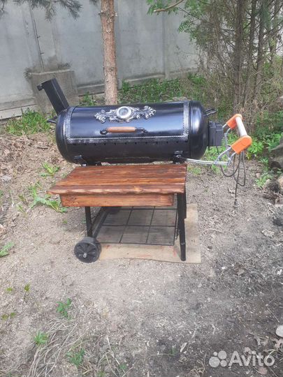 Мангал с электрогрилем