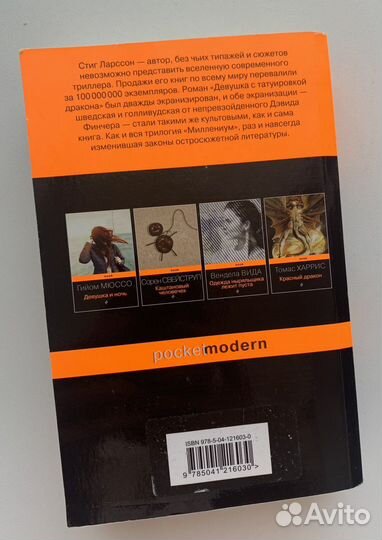 Девушка с татуировкой дракона Ларссон Стиг
