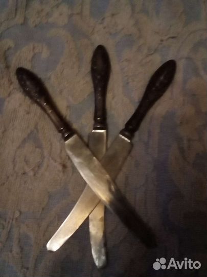 Столовые ножи мельхиор