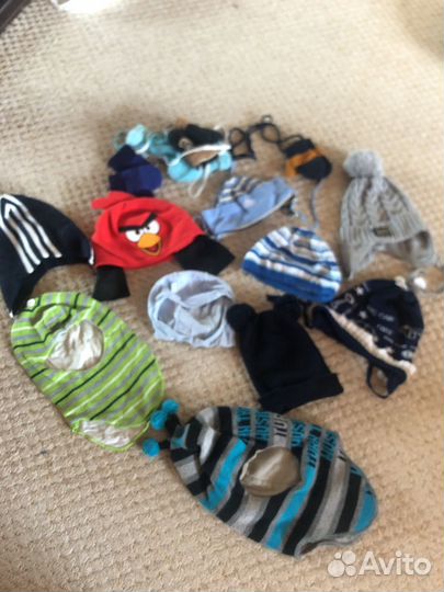 Шапка шлем 2-3 года