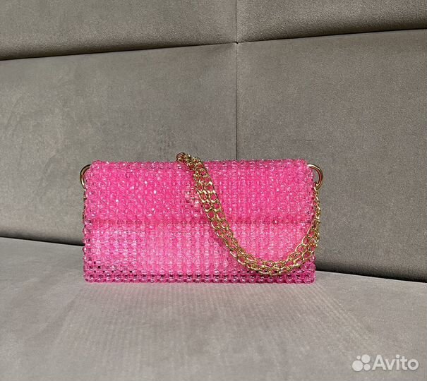 Клатч женский розовый