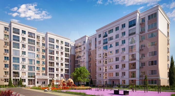 1-к. квартира, 47,6 м², 6/8 эт.
