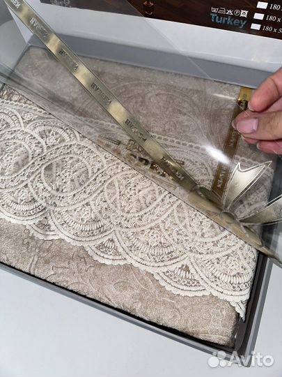 Новый велюровый скатерть 160x260