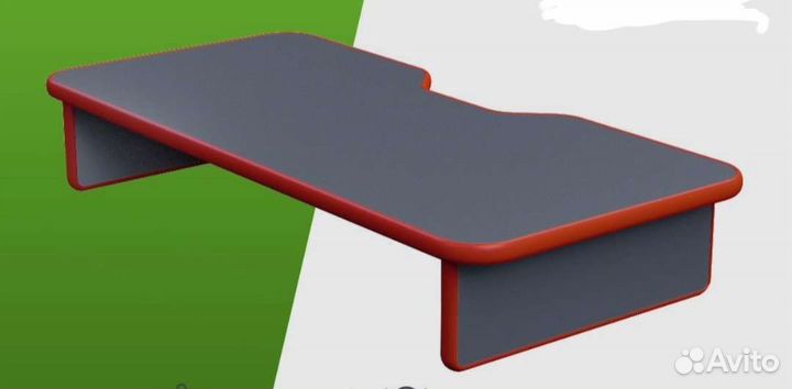 Компьютерный стол + подставка для монитора