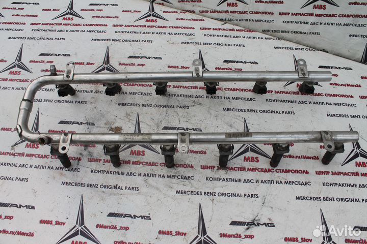 Рампа топливная форсунок M137 W220 Мерседес