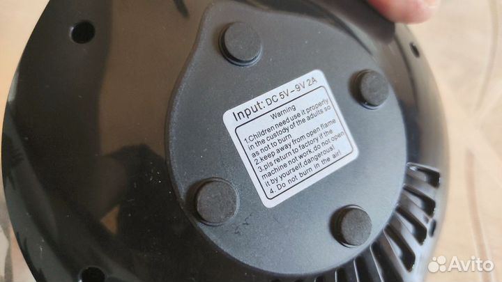 Портативный вентилятор-подогреватель