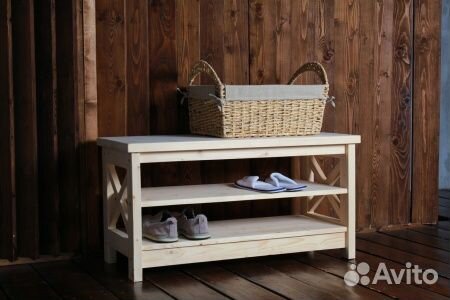 Тумбочка обувница в стиле «Прованс»