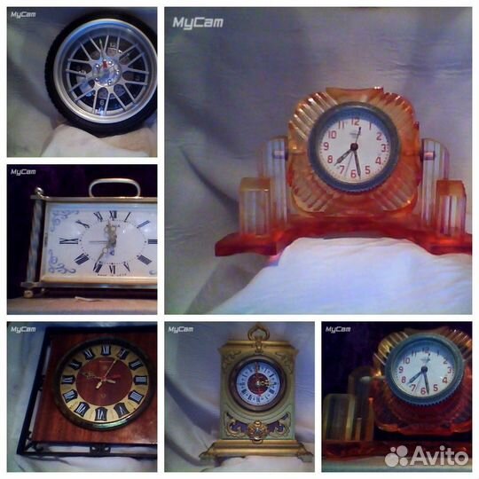 Часы настольные и настенные СССР, Россия и др