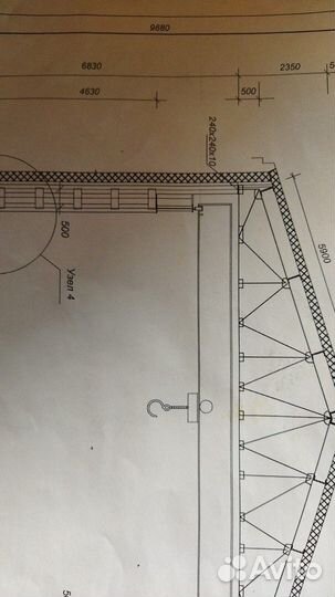 Фермы металлические бу
