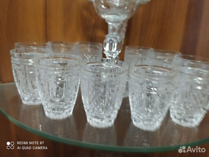 Хрусталь посуда разная