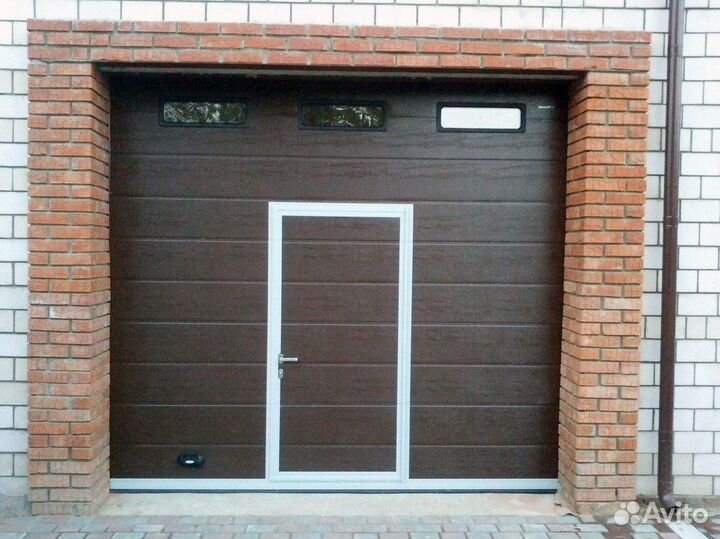 Автоматические секционные ворота