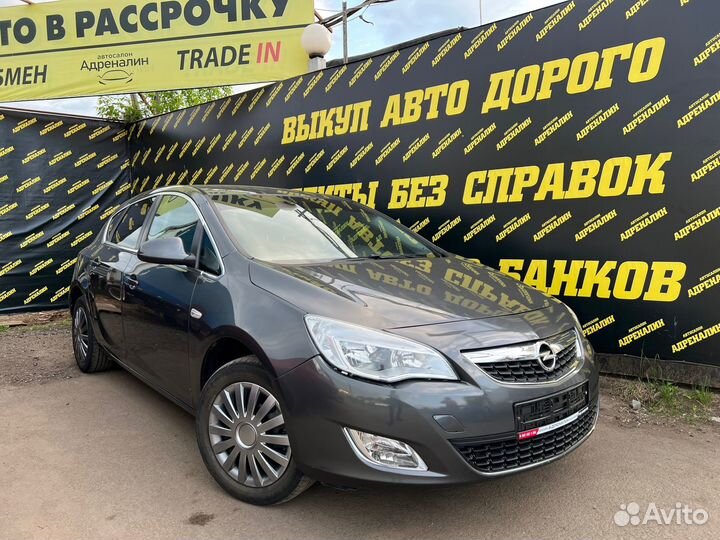 Opel Astra 1.6 AT, 2011, 104 000 км