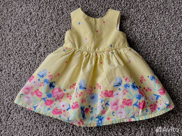 Платье нарядное для девочки 3-6 месяцев