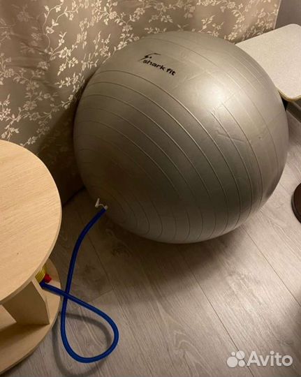 Фитбол, мяч гимнастический + насос