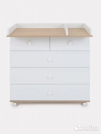 Комод пеленальный 5 ящиков 80 см