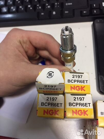 Свечи тройным электродом нжк детальцентр