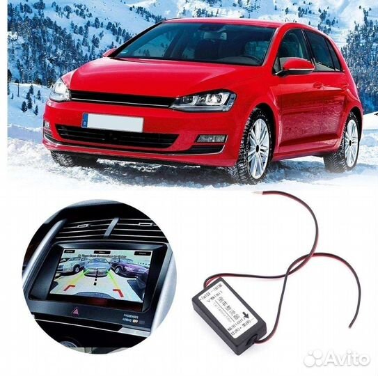 Фильтр камеры заднего вида. От Помех и от Ряби