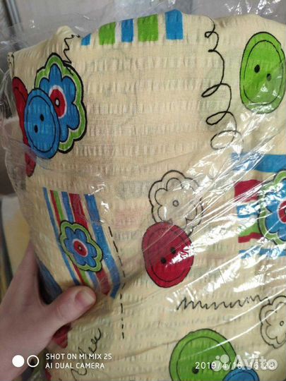 Детский 1,5 спальный комплект белья