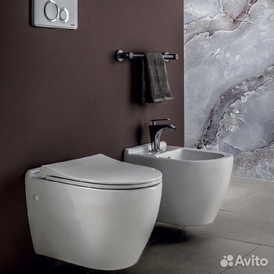 Биде подвесное gural Uno