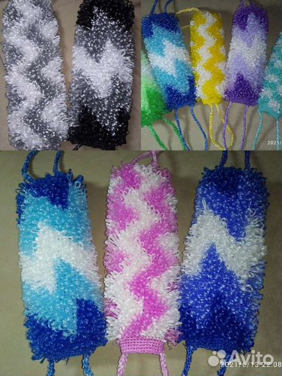 Мочалка ручной работы