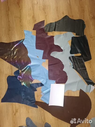 Куски Натуральной кожи