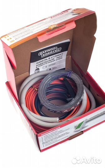 Кабельный тёплый пол daewoo enertec