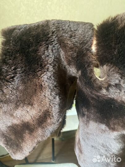 Мех натуральный, воротник овчина СССР