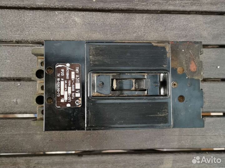 Автоматический выключатель а3114 500в 50гц СССР