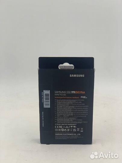 Твердотельный накопитель Samsung 970 EVO Plus 1TB