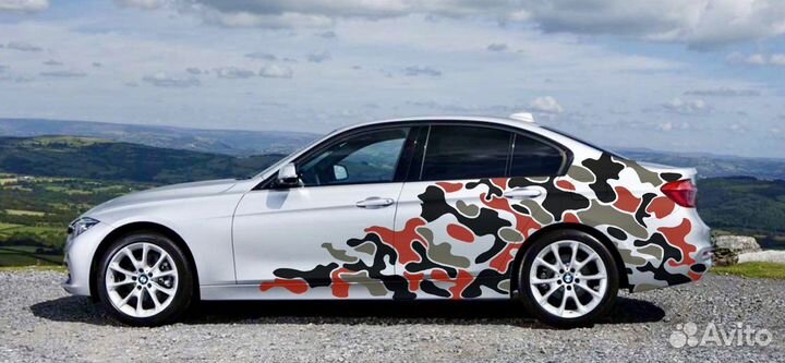 Большие наклейки на авто