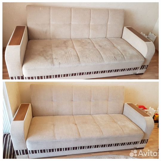Химчистка дивана готовность 2 часа