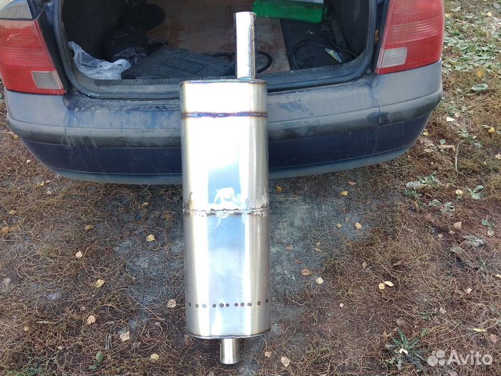 Глушитель на ам газель