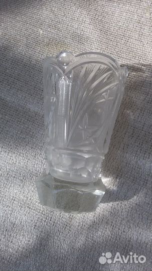 Хрустальный вазон СССР