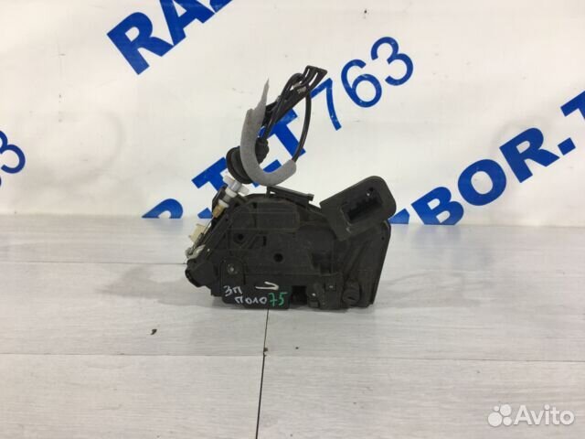 Замок двери задний правый volkswagen polo 5 1.6 мт седан