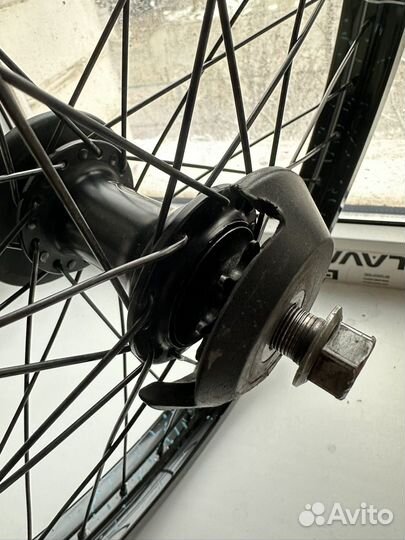 Кастом заднее колесо на BMX