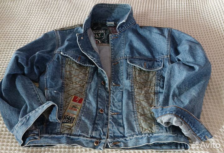 Джинсовая куртка. Винтаж.эксклюзив