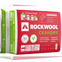 Утеплитель rockwool Лайт Баттс Скандик