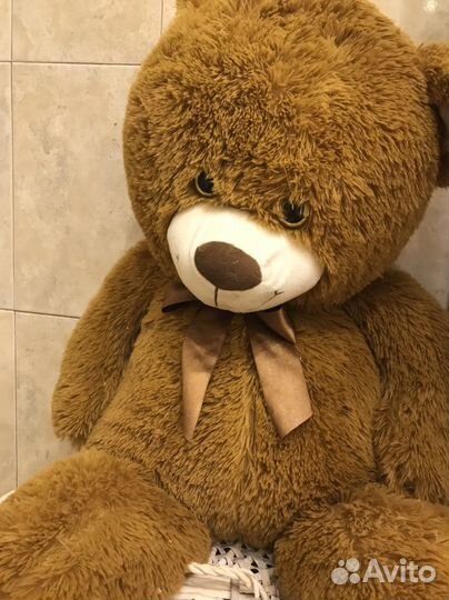Плюшевый медведь большой, новый