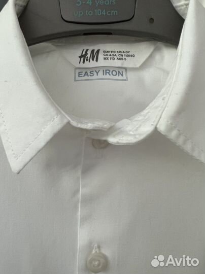 Рубашки H&M (110 размер)