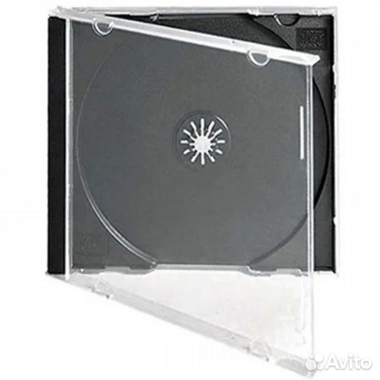 Коробки для CD дисков прозрачные