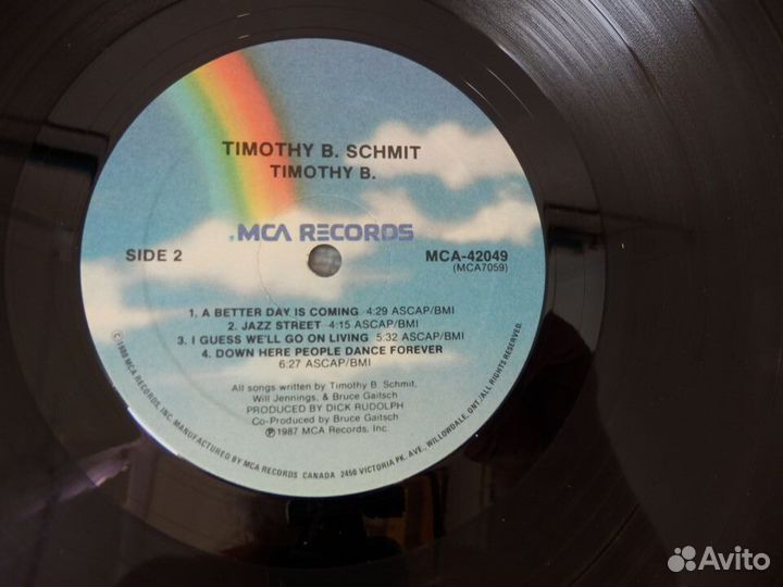 Timothy B.Schmit (Eagles) – Timothy B, US /Lp