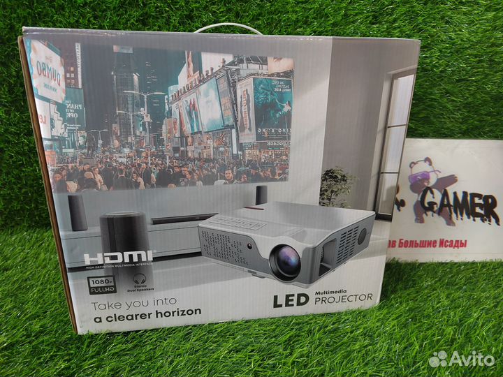 Проектор LED Multimedia Projector 1080р FullHD