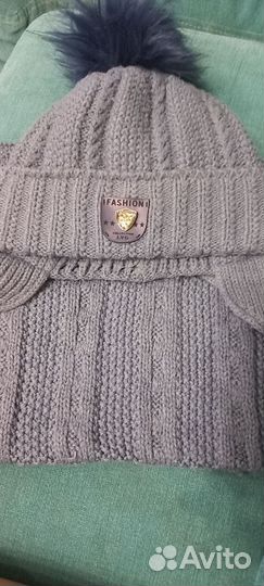 Шапка и снуд для мальчика