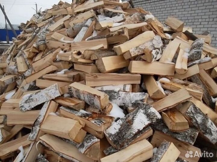 Дрова ольховые колотые