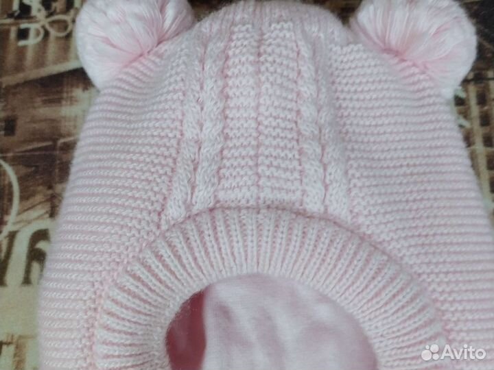 Шапка шлем зимний